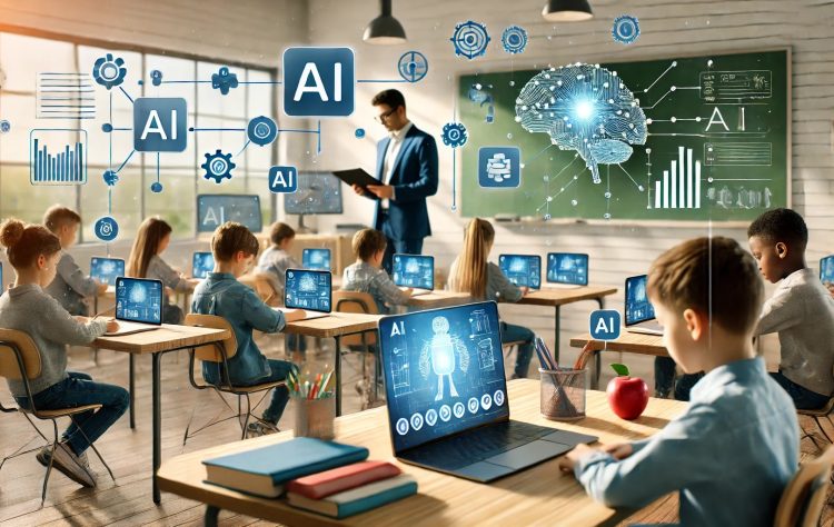 Ilustrasi Manfaat AI untuk pendidikan
